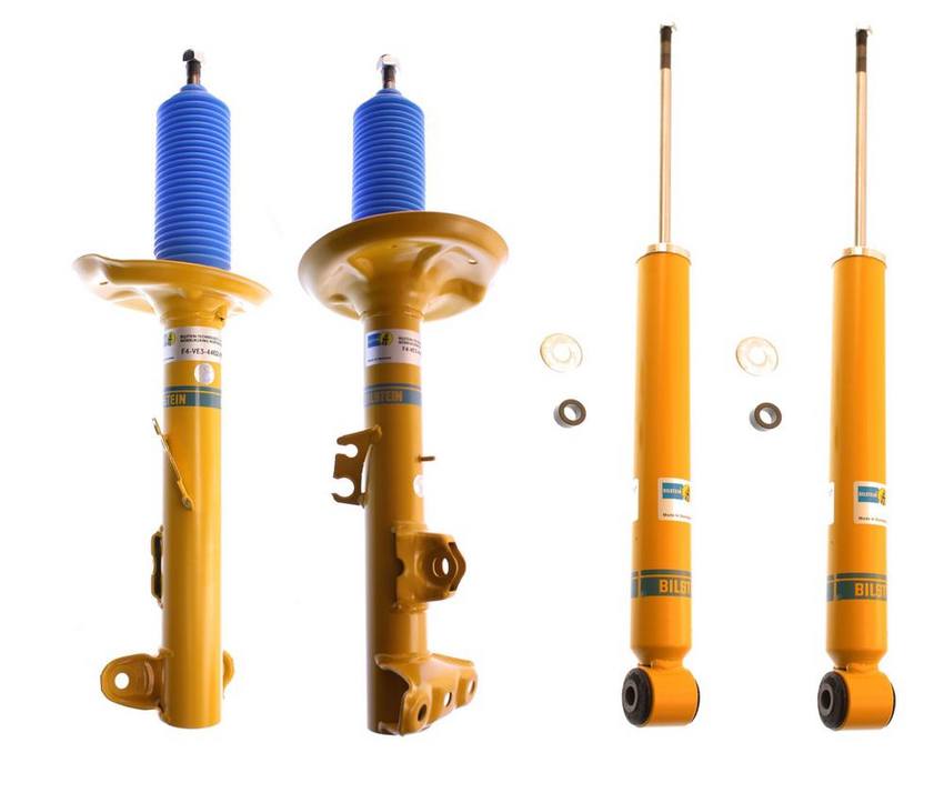 BMW Suspension Strut and Shock Absorber Assembly Kit - Front and Rear (B8 Performance Plus) 33526753263 - Bilstein 3816610KIT